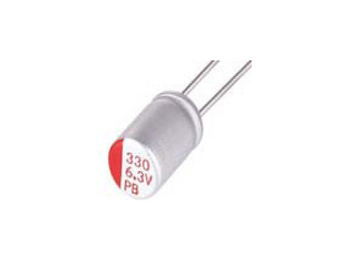 Kapasitor Elektrolit Aluminium Timbal Radial / Kapasitor TiO2 Bimetal