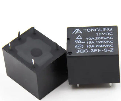 5 Pin 5V 6V 9V 12V 24V T73 PCB Relay 15A 125VAC Listrik Daya Tinggi mini Relay