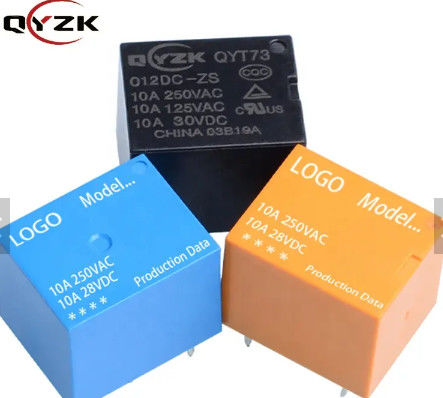 12v Switching Relay JQC-3F Spdt Pcb 5 Pin T73 DC 48v 24v 12 Volt 5v Elektromagnetik