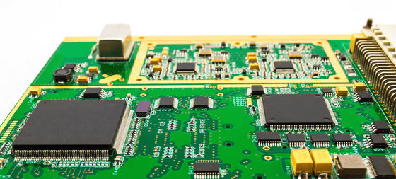 White Silkscreen Precision 4mil 3mil 1OZ Perhimpunan PCB Tembaga untuk Mesin SMT YS100